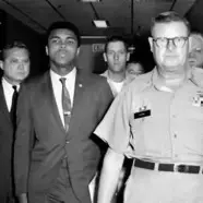 Muhammad Ali refuses Induction into the US Army